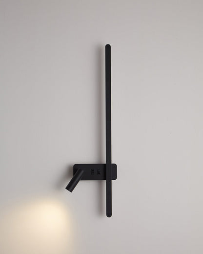 Diff Switchable Long Linear Wall Sconce with Spotlight-DF6068