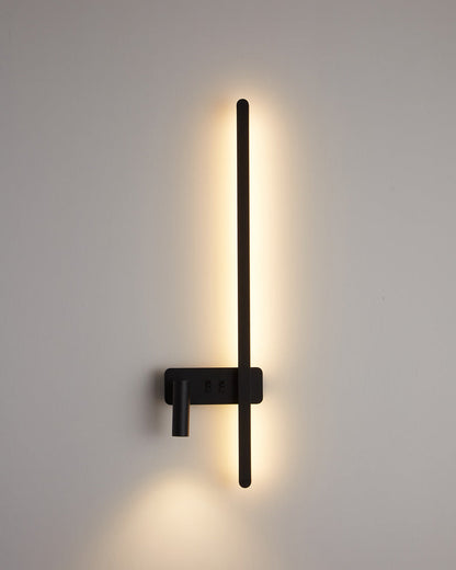 Diff Switchable Long Linear Wall Sconce with Spotlight-DF6068