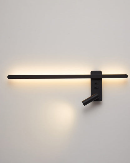 Diff Switchable Long Linear Wall Sconce with Spotlight-DF6068