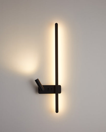 Diff Switchable Long Linear Wall Sconce with Spotlight-DF6068
