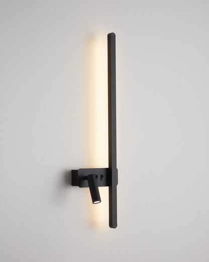 Diff Switchable Long Linear Wall Sconce with Spotlight-DF6068