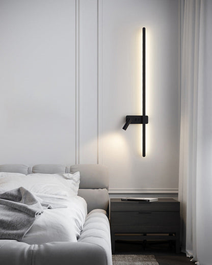 Diff Switchable Long Linear Wall Sconce with Spotlight-DF6068