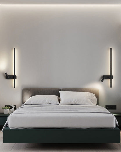 Diff Switchable Long Linear Wall Sconce with Spotlight-DF6068