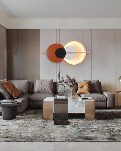 Diff Eclipse Round Wall Sconce-DF6090