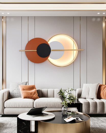 Diff Eclipse Round Wall Sconce-DF6090