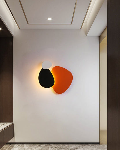 Diff Colorful Sculptural Art Wall Sconce-DF6079