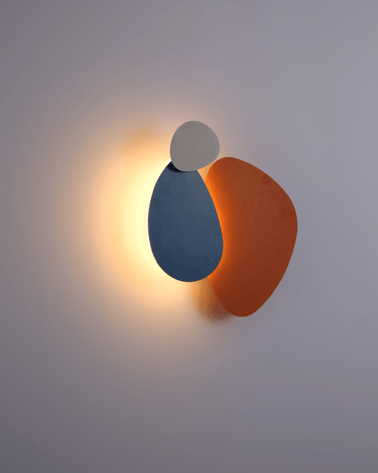 Diff Colorful Sculptural Art Wall Sconce-DF6079