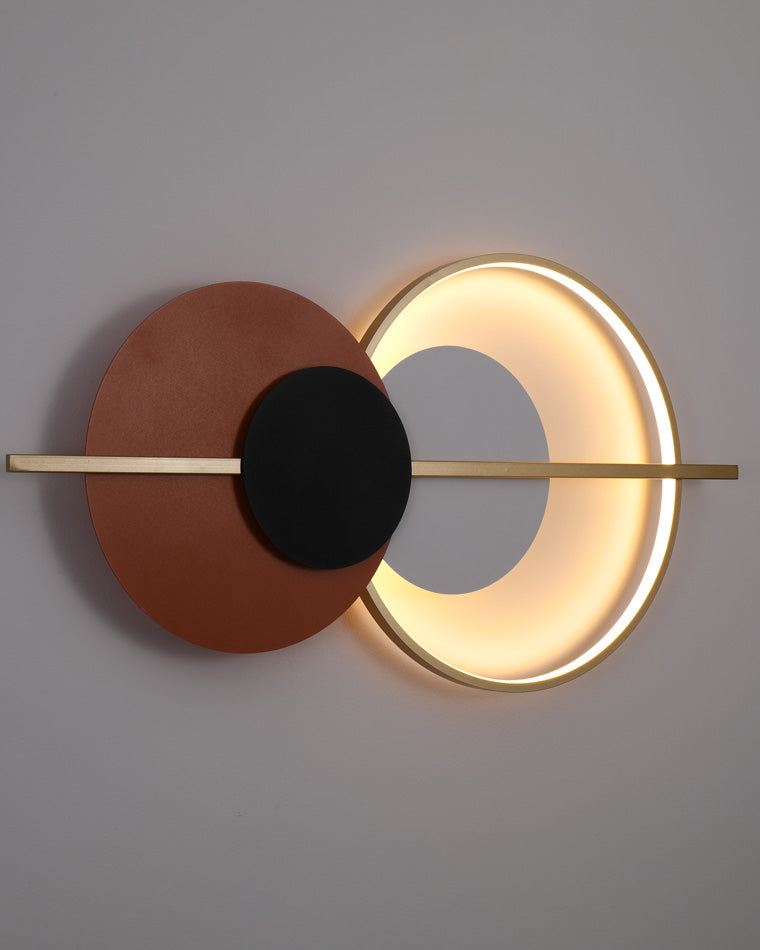 Diff Eclipse Round Wall Sconce-DF6090