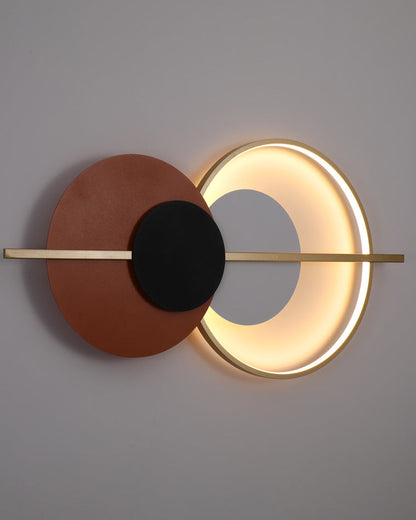 Diff Eclipse Round Wall Sconce-DF6090
