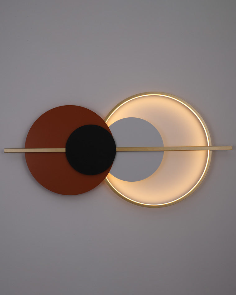 Diff Eclipse Round Wall Sconce-DF6090