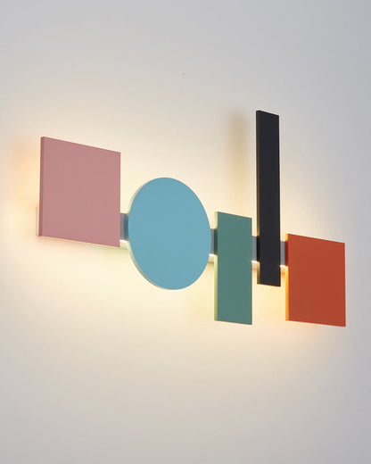 Diff Colorful Sculptural Art Wall Sconce-DF6080