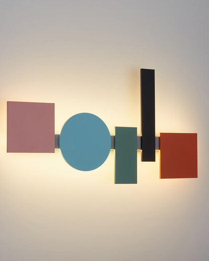 Diff Colorful Sculptural Art Wall Sconce-DF6080