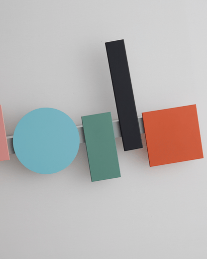 Diff Colorful Sculptural Art Wall Sconce-DF6080