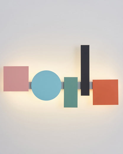 Diff Colorful Sculptural Art Wall Sconce-DF6080