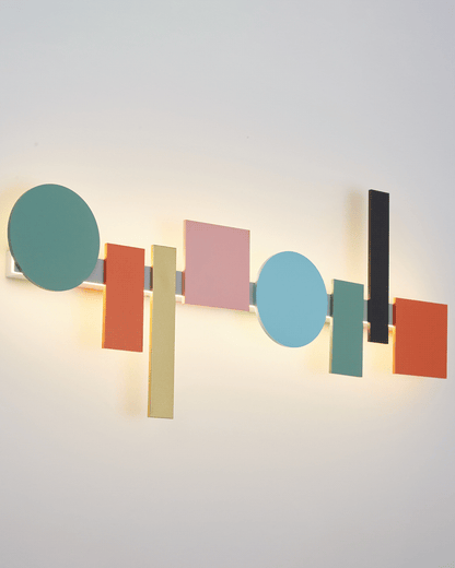 Diff Colorful Sculptural Art Wall Sconce-DF6080