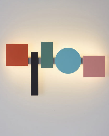 Diff Colorful Sculptural Art Wall Sconce-DF6080