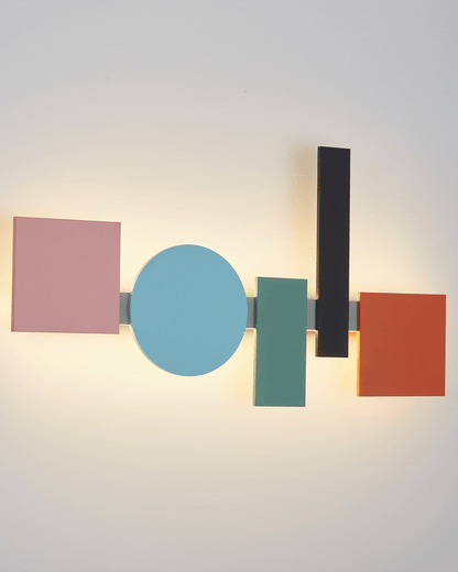 Diff Colorful Sculptural Art Wall Sconce-DF6080
