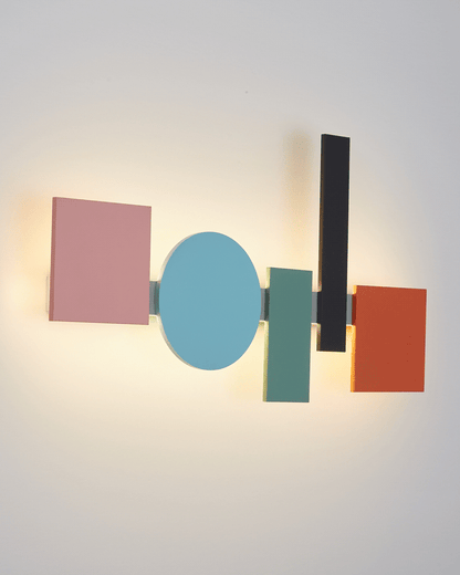 Diff Colorful Sculptural Art Wall Sconce-DF6080