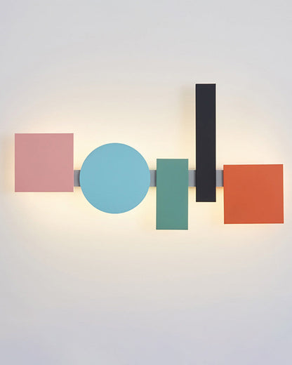 Diff Colorful Sculptural Art Wall Sconce-DF6080
