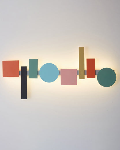 Diff Colorful Sculptural Art Wall Sconce-DF6080
