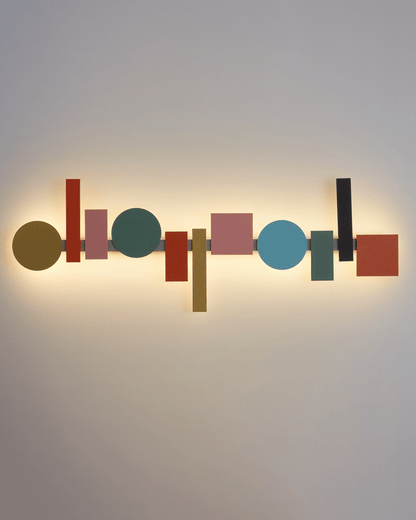 Diff Colorful Sculptural Art Wall Sconce-DF6080