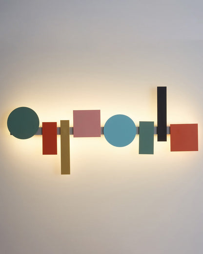 Diff Colorful Sculptural Art Wall Sconce-DF6080