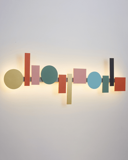 Diff Colorful Sculptural Art Wall Sconce-DF6080