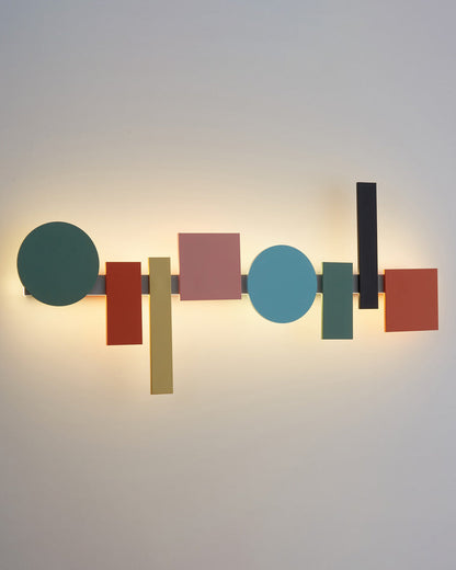 Diff Colorful Sculptural Art Wall Sconce-DF6080