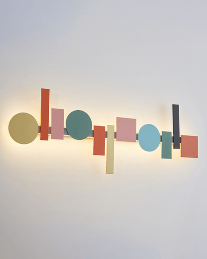 Diff Colorful Sculptural Art Wall Sconce-DF6080