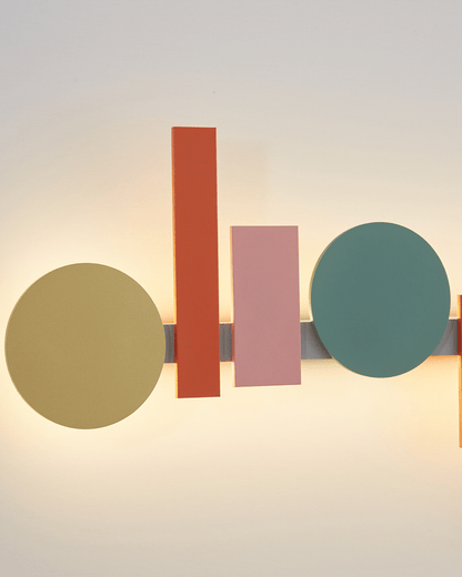 Diff Colorful Sculptural Art Wall Sconce-DF6080