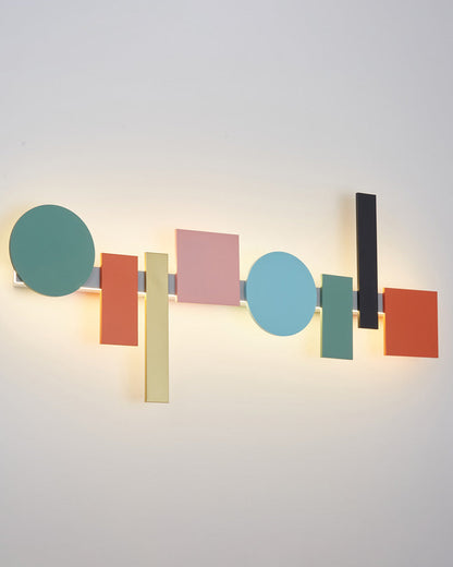 Diff Colorful Sculptural Art Wall Sconce-DF6080