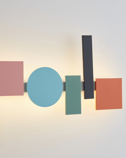 Diff Colorful Sculptural Art Wall Sconce-DF6080