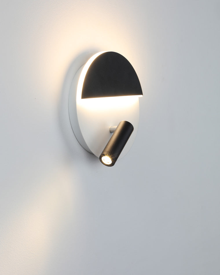 Diff Round/Square Wall Sconce with Spotlight-DF6081