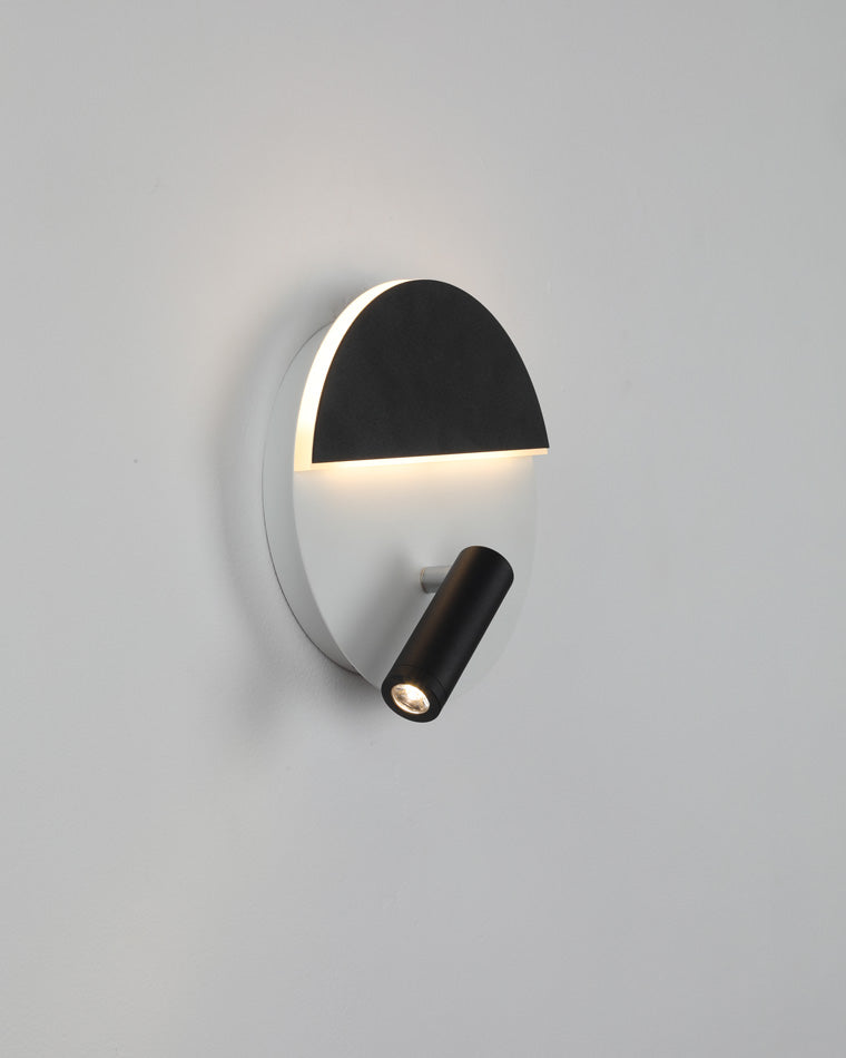 Diff Round/Square Wall Sconce with Spotlight-DF6081