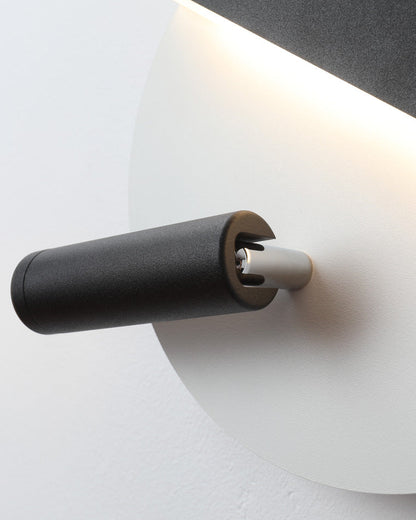 Diff Round/Square Wall Sconce with Spotlight-DF6081