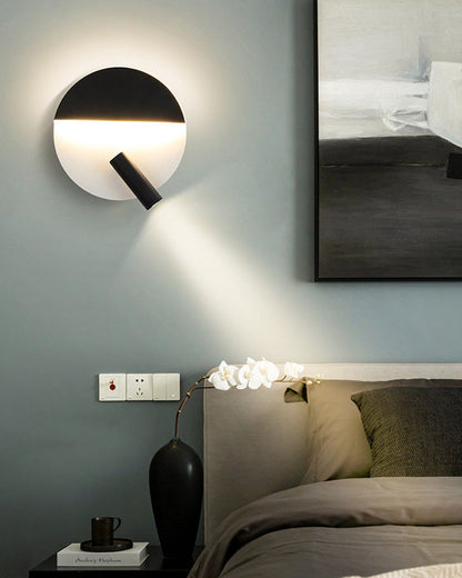 Diff Round/Square Wall Sconce with Spotlight-DF6081