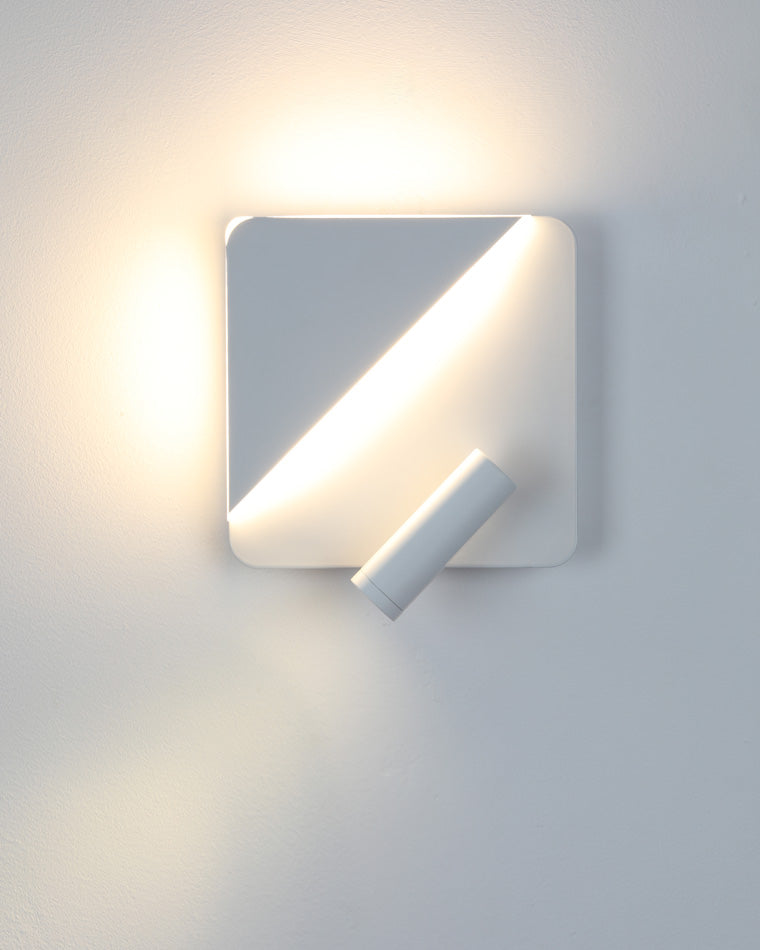 Diff Round/Square Wall Sconce with Spotlight-DF6081