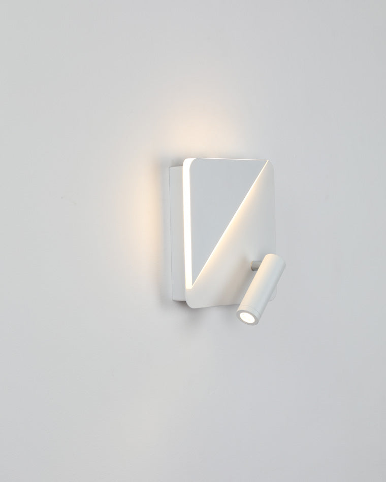 Diff Round/Square Wall Sconce with Spotlight-DF6081