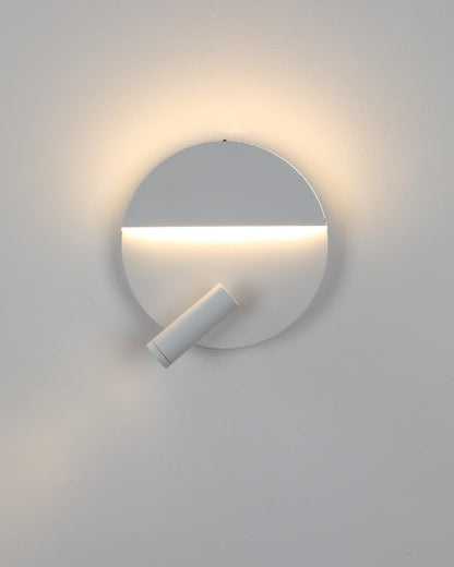 Diff Round/Square Wall Sconce with Spotlight-DF6081