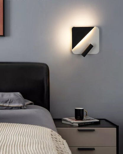 Diff Round/Square Wall Sconce with Spotlight-DF6081