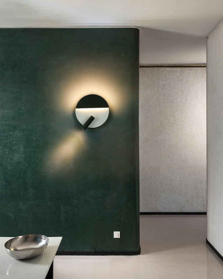 Diff Round/Square Wall Sconce with Spotlight-DF6081