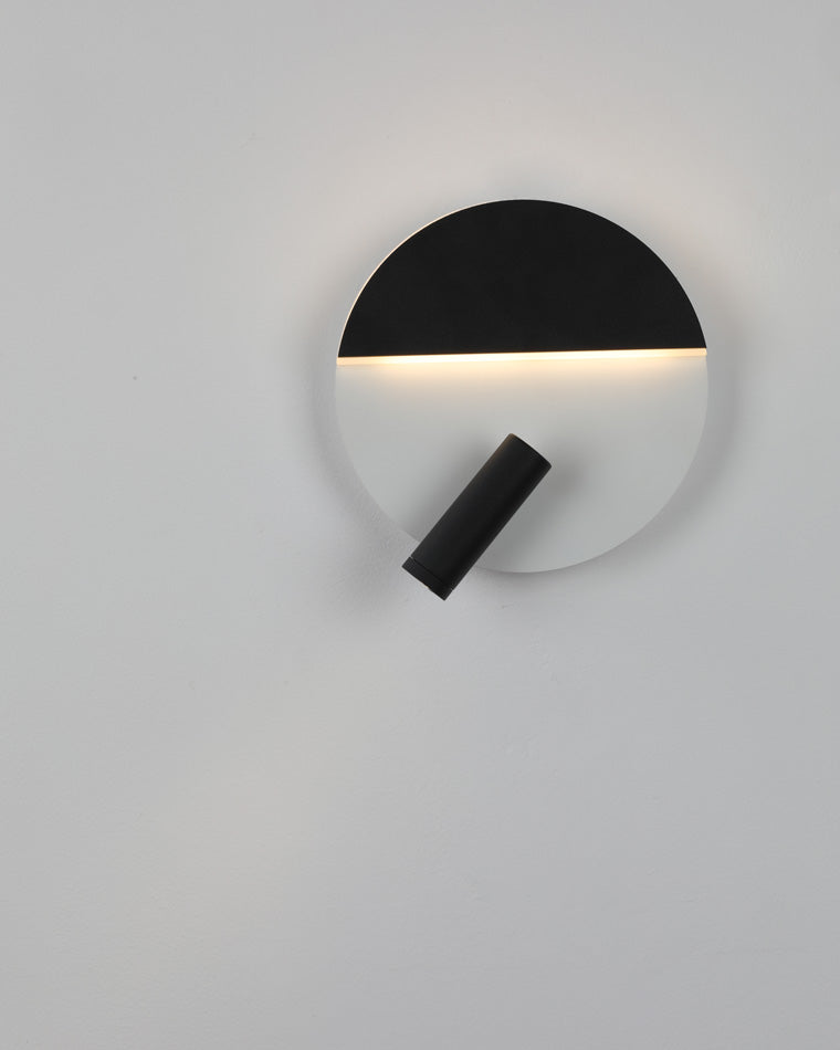 Diff Round/Square Wall Sconce with Spotlight-DF6081