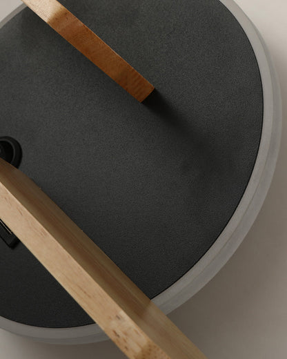 Diff Round Accent Wall Sconce with Shelf, Switch and USB-DF6084