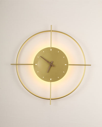 Diff Wall Clock with Led Light-DF6085