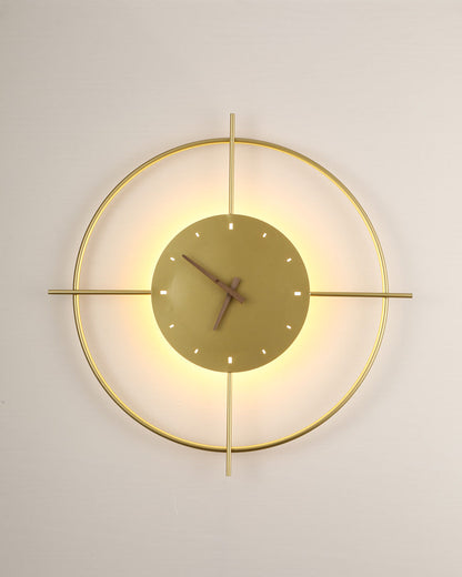 Diff Wall Clock with Led Light-DF6085