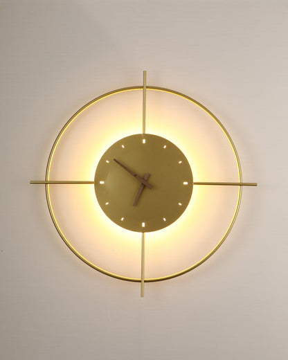 Diff Wall Clock with Led Light-DF6085
