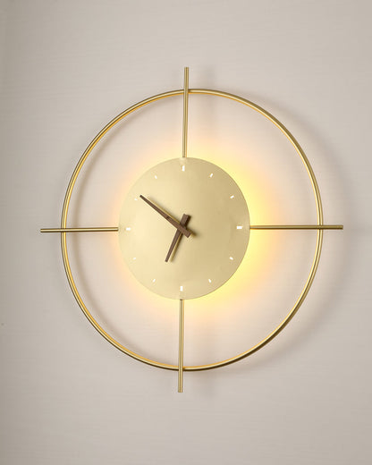 Diff Wall Clock with Led Light-DF6085