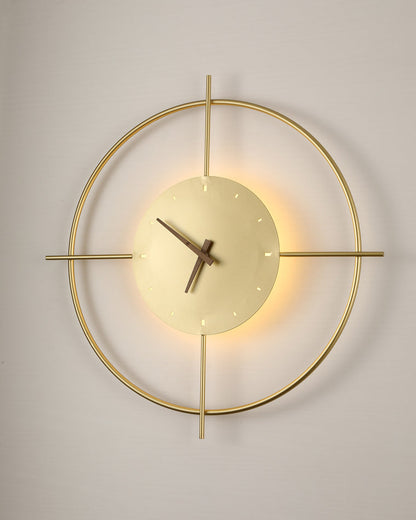 Diff Wall Clock with Led Light-DF6085