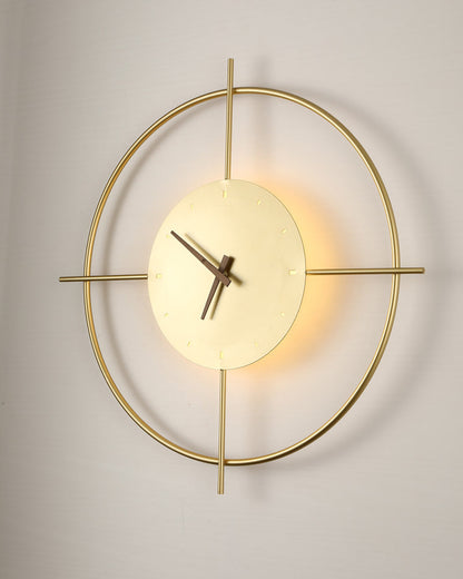 Diff Wall Clock with Led Light-DF6085