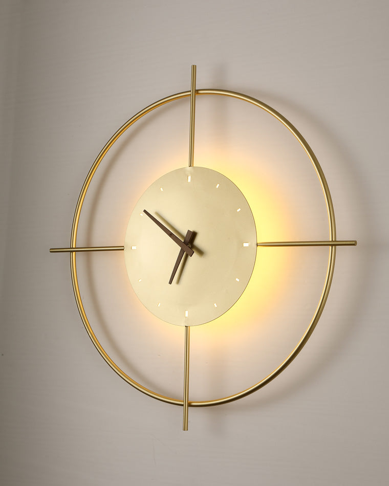 Diff Wall Clock with Led Light-DF6085